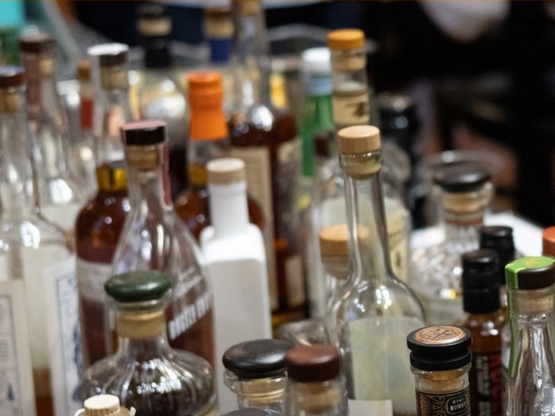 Members and guests at a Collective whiskey gathering, photo 1